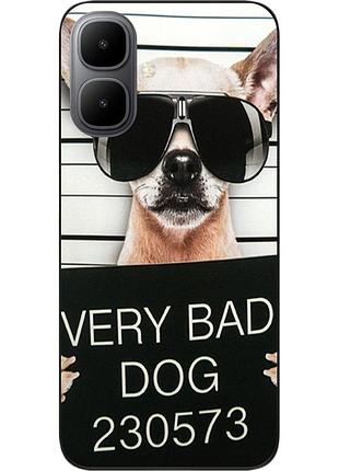 Чехол силиконовый epik для infinix smart 10 (x6725) с картинкой bad dog