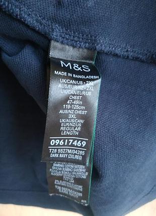 Кофта мужская m&amp;s хлопок 2xl 4