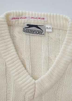 В'язаний полувер slazenger. 8