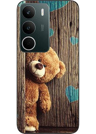 Бампер силиконовый чехол epik для realme c71 4g с картинкой мишка