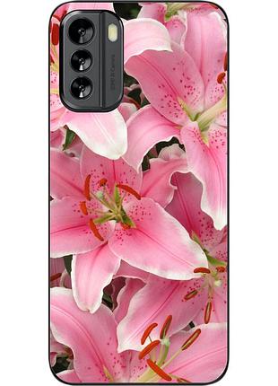 Силіконовий чохол epik для nokia g60 з картинкою лілії