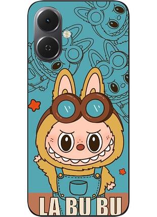 Чохол силіконовий epik для tecno spark go 2 (km4) з принтом labubu пілот