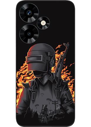 Силиконовый чехол epik для infinix hot 30 (x6831) с картинкой pubg