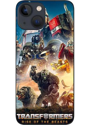 Силіконовий чохол epik для iphone 13 з картинкою трансформери
