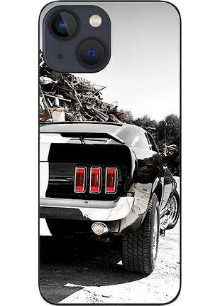 Чехол силиконовый epik для iphone 13 с картинкой машина
