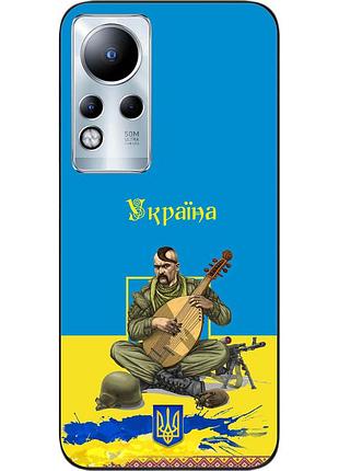Оригинальный чехол epik для infinix note 11 с картинкой козак