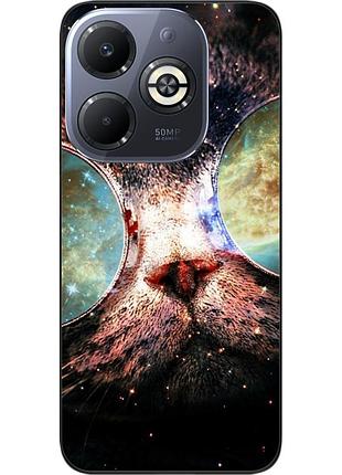 Силіконовий чохол epik для infinix smart 8 plus (x6526) з картинкою космокот