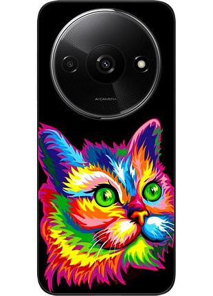 Силіконовий чохол epik для xiaomi redmi a3 з картинкою яскравий кіт