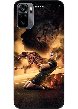Силіконовий чохол бампер epik для xiaomi redmi note 10s з картинкою мбаппе