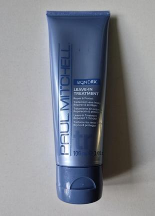 Paul mitchell bond rx leave-in treatment. несмываемая маска для волос. кондиционер. термозащита. 4