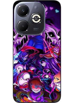 Силиконовый чехол epik для infinix smart 8 plus (x6526) с картинкой андертейл арт