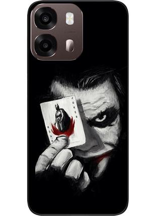 Силіконовий чохол epik для oppo a6s з принтом джокер з картою