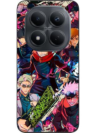 Чохол силіконовий epik для xiaomi redmi note 15 pro 4g з малюнком jujutsu kaisen команда магів