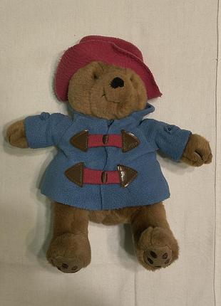Vintage 2014 - marks&amp;spencer paddington - мягкая плюшевая игрушка - поводок паддингтон - 30 см