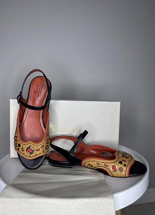Абсолютно нові босоніжки santoni з колекції ross collection, 38р