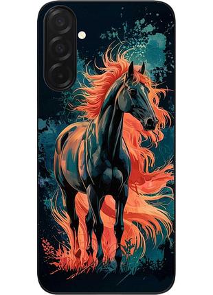 Силиконовый чехол epik для samsung galaxy a27 5g с рисунком вихрь пламени