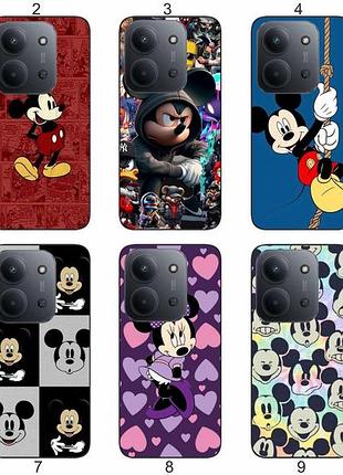 Силіконовий чохол мікі маус mickey mouse для xiaomi poco c85 діснеївська естетика