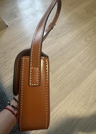 Коричнева сумка celine 3
