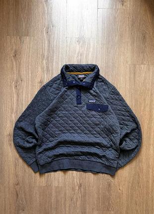 Стьобаний пуловер patagonia organic cotton quilt snap-t rab shynchilla