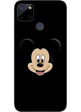 Силиконовый чехол для realme c21y / c25y с картинкой микки