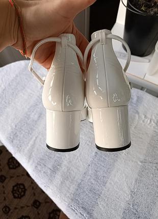 Туфли лаковые zara 5