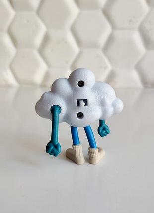 Коллекционная игрушка фигурка макдональдс хеппи мил облако cloud guy из мультфильма тролли миррой тур trolls world tour mcdonald's happy meal 2020 2