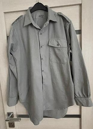 Чоловіча вінтажна сорочка 100% cotton, розмір l