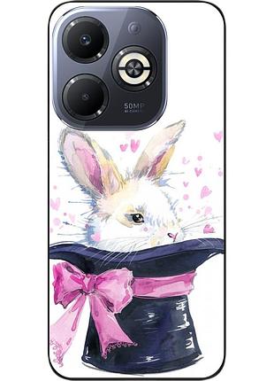 Чехол силиконовый epik для infinix smart 8 (x6525) с картинкой кролик