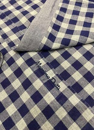 Рубашка massimo dutti slim fit в клетку 6