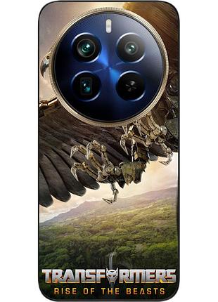 Силиконовый чехол epik для realme 12 pro plus с картинкой эйрейзор трансформеры звероботы