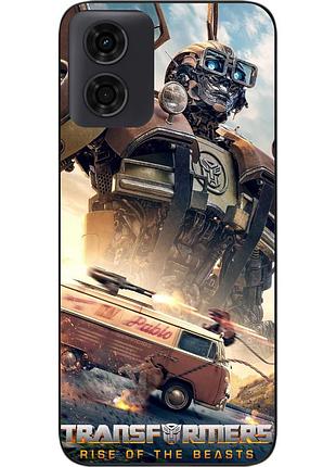 Силиконовый чехол epik для motorola g04 с картинкой уилджек трансформеры