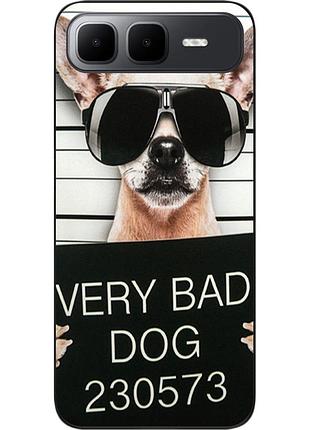 Чехол силиконовый epik для infinix smart 10 plus (x6725b) с картинкой bad dog
