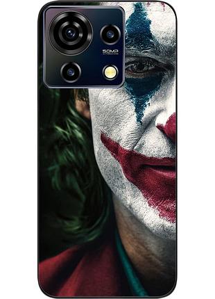 Силиконовый чехол epik для zte blade v50 vita с картинкой джокер