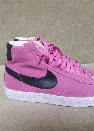 Кеды высокие nike w blazer mid rebel 3