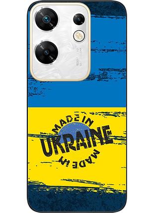 Силиконовый чехол epik для infinix zero 30 4g с картинкой сделан в украине