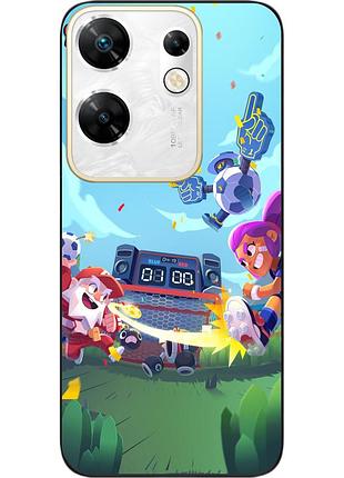 Чохол силіконовий epik для infinix zero 30 4g з картинкою бравл бол