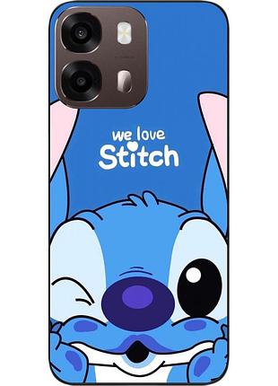 Силіконовий чохол epik для oppo a6s з принтом stitch