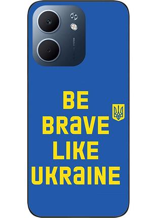 Силіконовий чохол epik для oppo a5x з принтом будь хоробрим