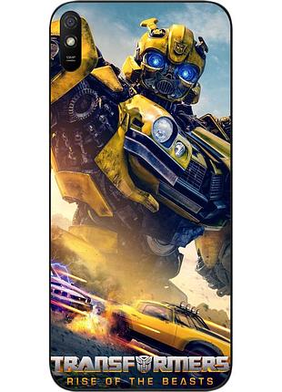 Силіконовий чохол epik для xiaomi redmi 9a з картинкою бамблбі трансформери