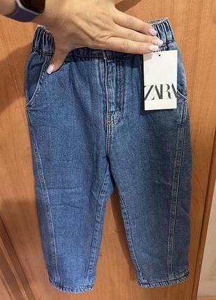 Джинси на офісі zara mom на 5-6 років