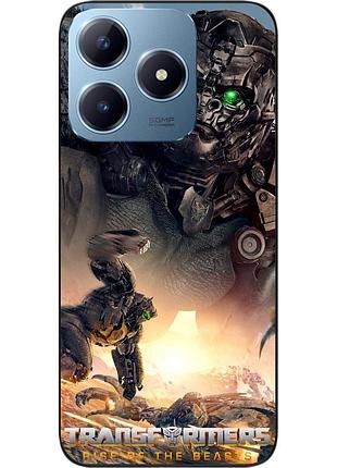 Силиконовый чехол epik для realme с63 4g с картинкой эйплинк трансформеры звероботы