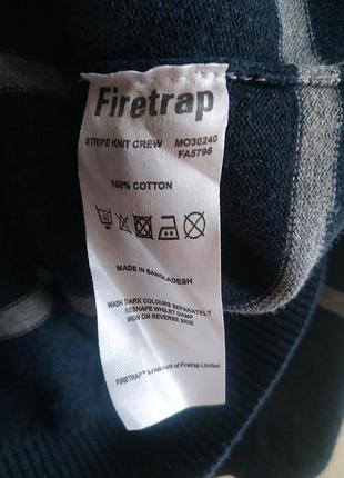 Кофта firetrap размер l хлопок 5