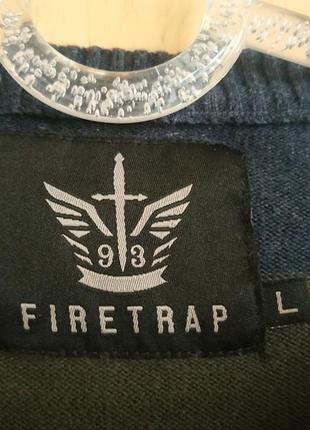 Кофта firetrap размер l хлопок 2