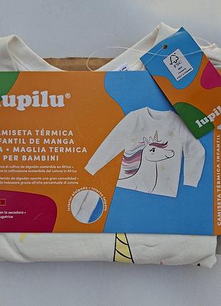 Термолонгслив для девушек lupilu 2