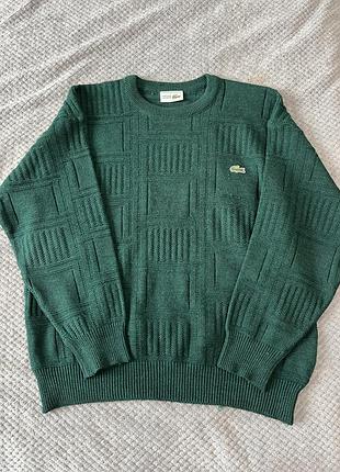 Вінтажний чоловічий светр lacoste