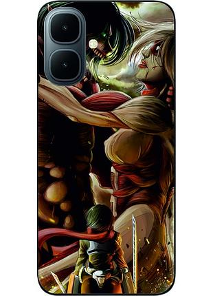 Силиконовый чехол epik для infinix smart 10 (x6725) с принтом бой гигантов