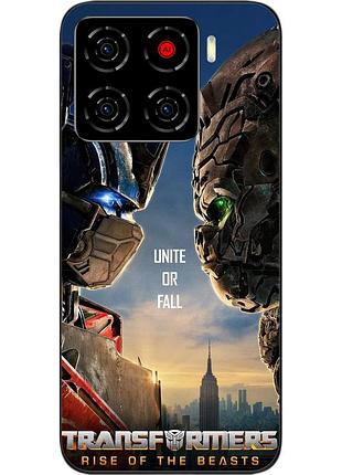 Силіконовий чохол epik для zte blade a56 з принтом трансформери