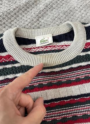 Светр lacoste вінтаж 2