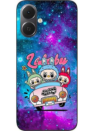 Силиконовый чехол epik для tecno spark go 2 (km4) с принтом labubu космос