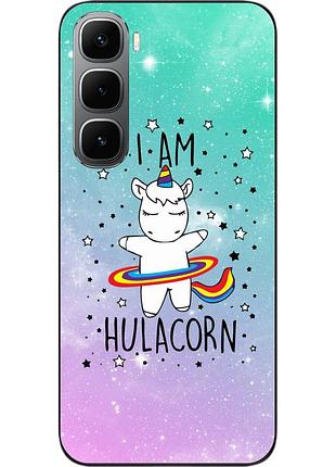 Силиконовый чехол epik для infinix hot 60i (x6728) единорог